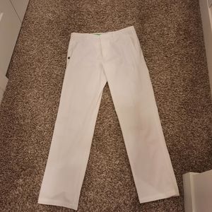 Hugo Boss White Casual Pants